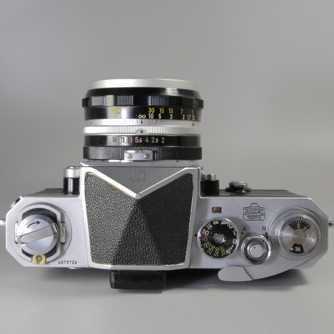 ☆完全動作☆初期 ニコンF アイレベル 50 F2 オールドカメラ #138
