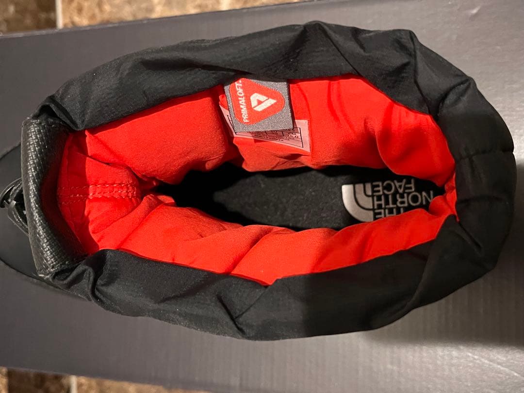 ザノースフェイス ショートブーツ 25㎝ ヌプシ 黒 NFW51686