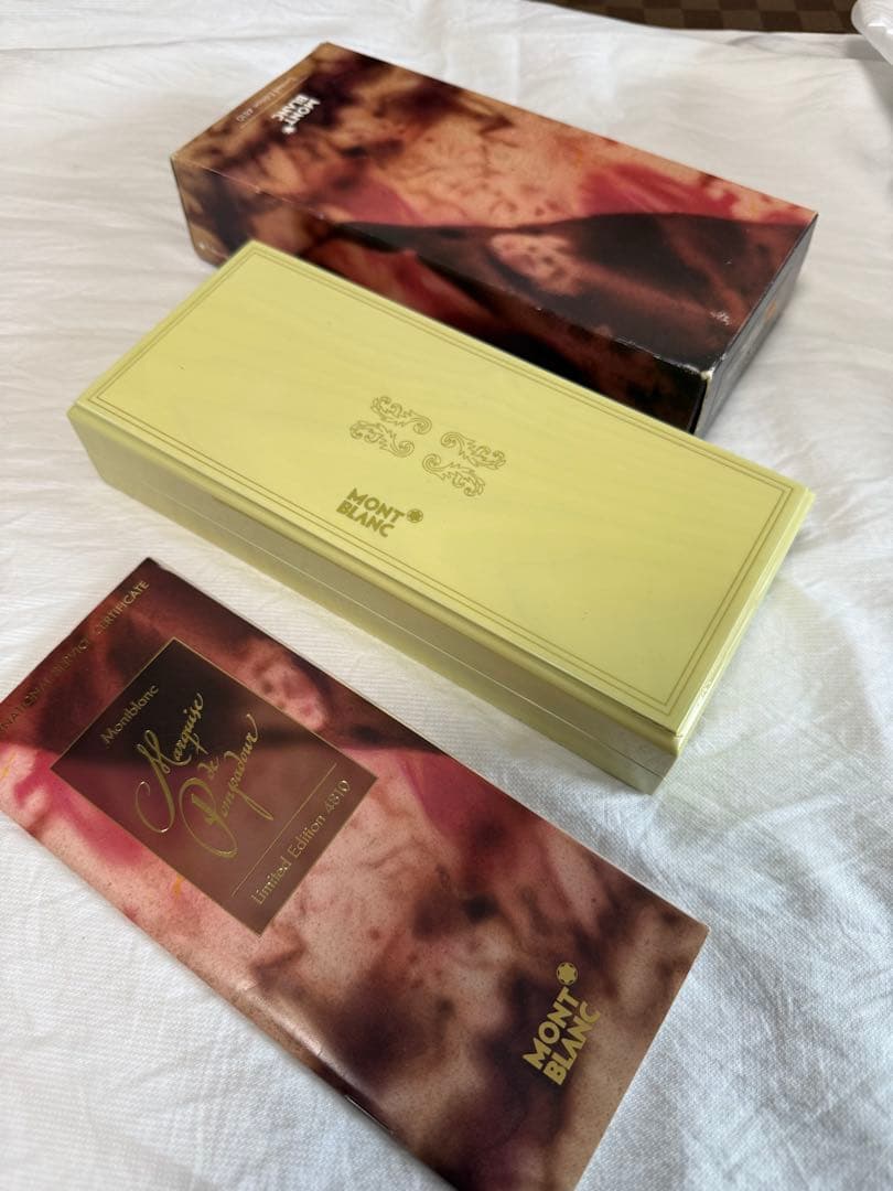 モンブラン万年筆特別限定品、ポンバドゥール侯爵夫人4810
