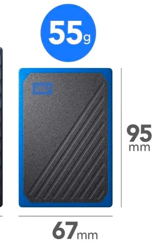 WD ウエスタンデジタル 外付けSSD 1TB 中古