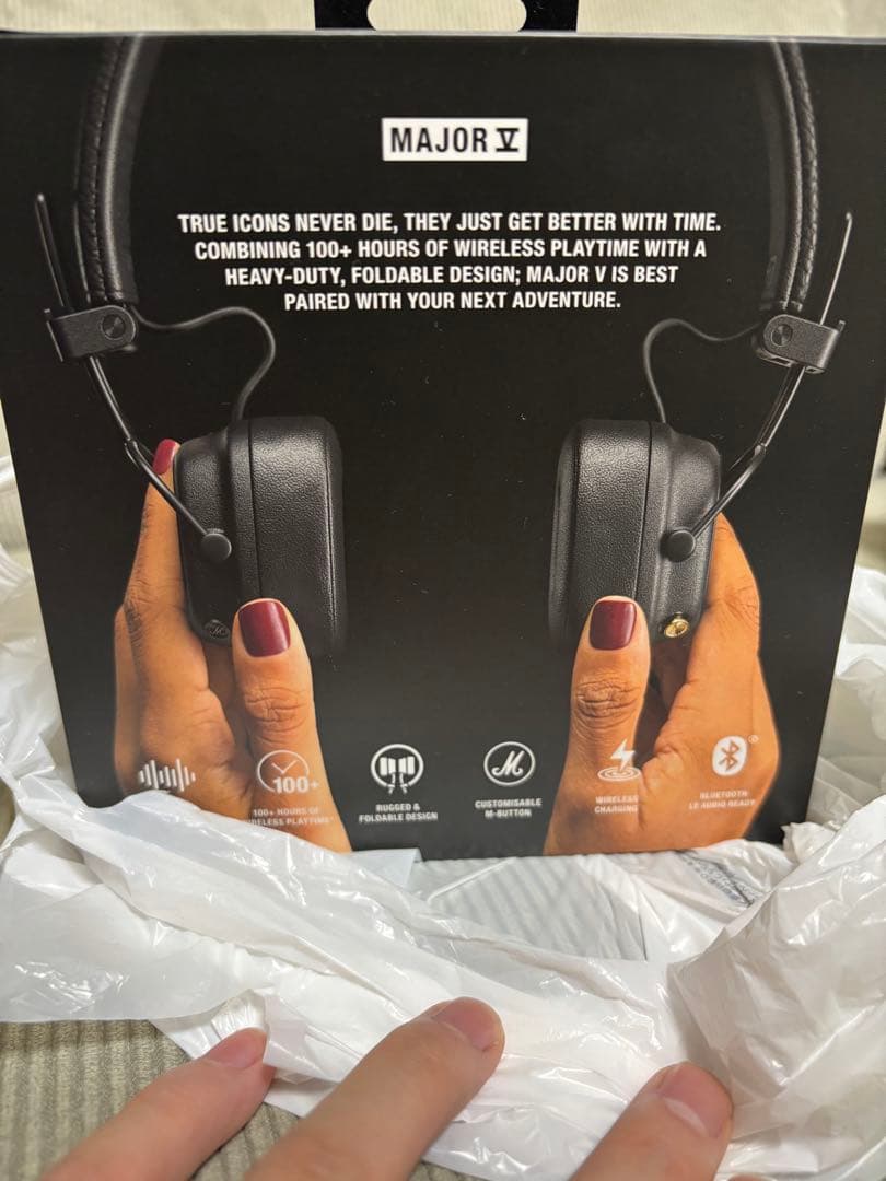 (未開封)Marshall Major V ワイヤレスヘッドフォン