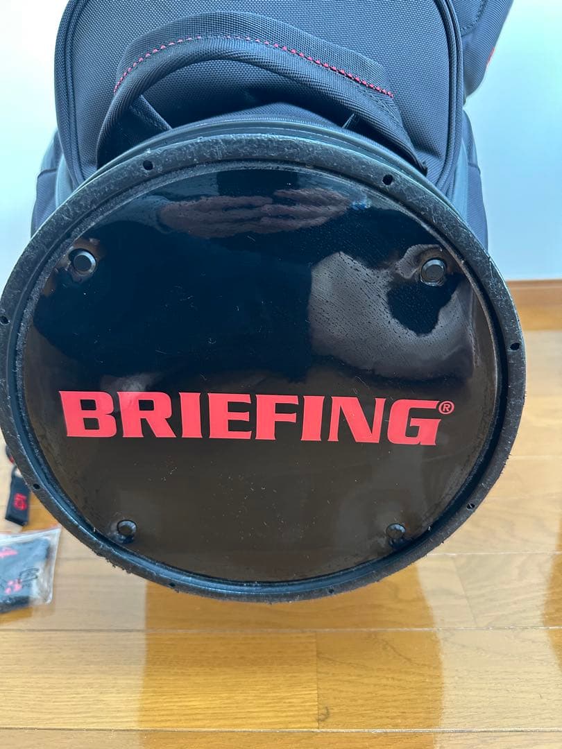 中古BRIEFING キャディバッグ CR-3#02 セット