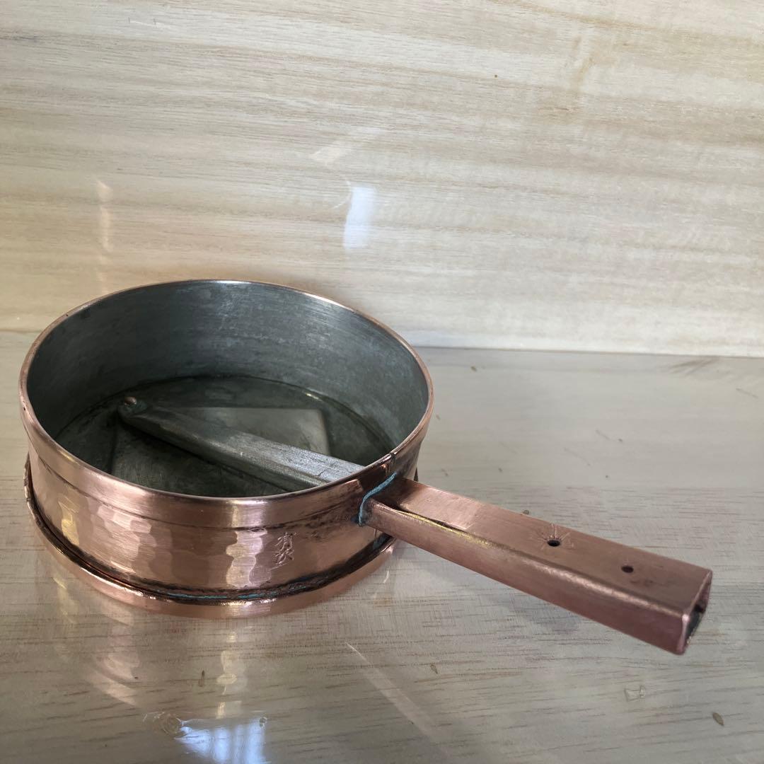 京都　有次　銅製　梅がやシャク