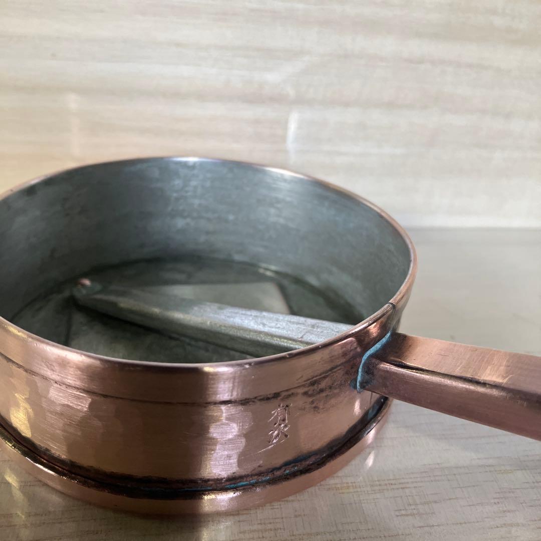 京都　有次　銅製　梅がやシャク