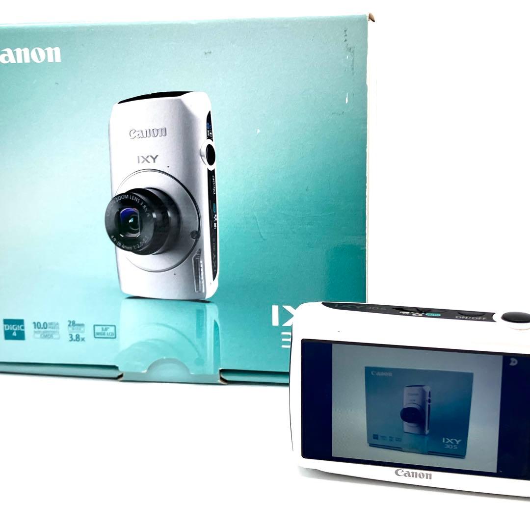 Canon IXY 30S ホワイト