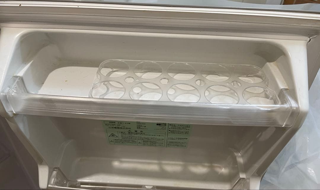 三洋電機　2ドア冷蔵庫 SR-141K(SB)