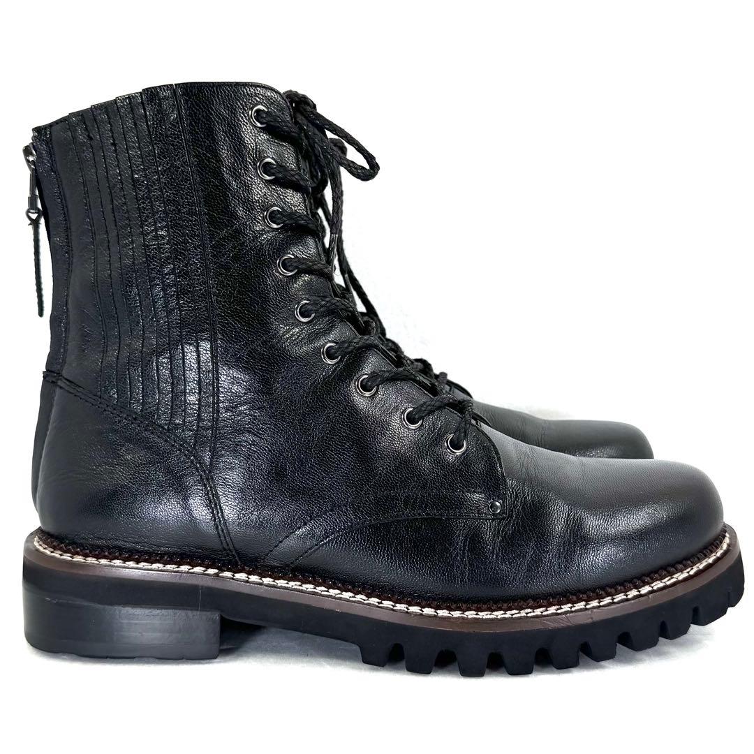 【yuko imanishi +】 レースアップブーツ （25cm） MIKU