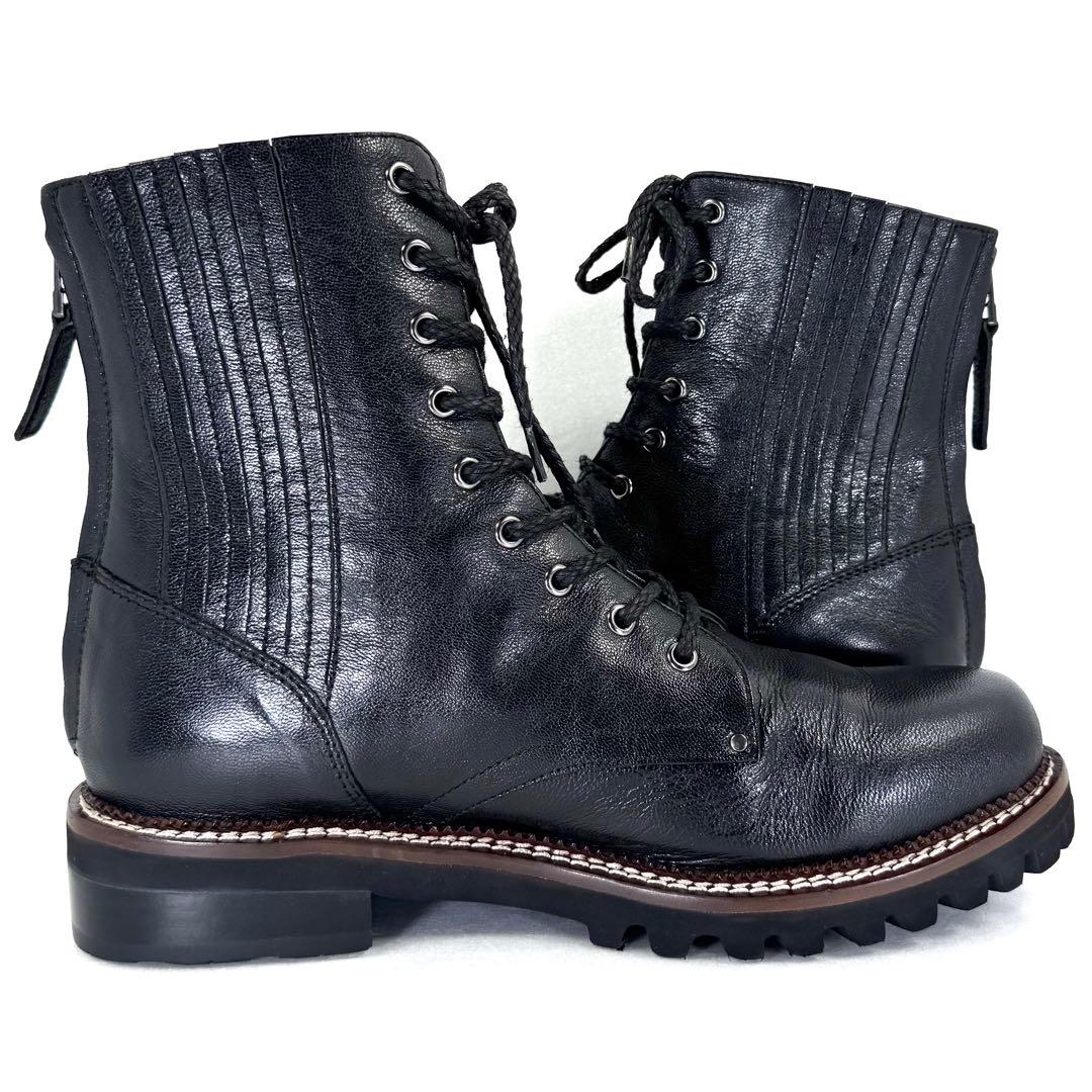 【yuko imanishi +】 レースアップブーツ （25cm） MIKU