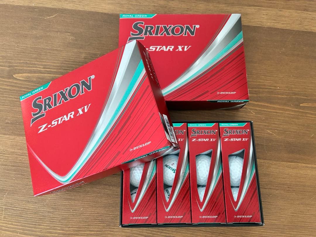 スリクソン Zスター XV【新品・未使用】ロイヤルグリーン 2ダース［24個］