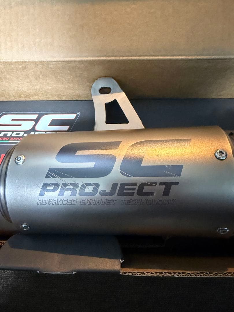 GSXR1000R SC-PROJECT スリップオンサイレンサー 認証書付き