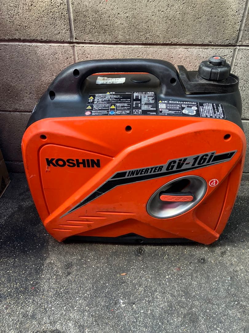 KOSHIN（工進）GV-16i インバーター発電機