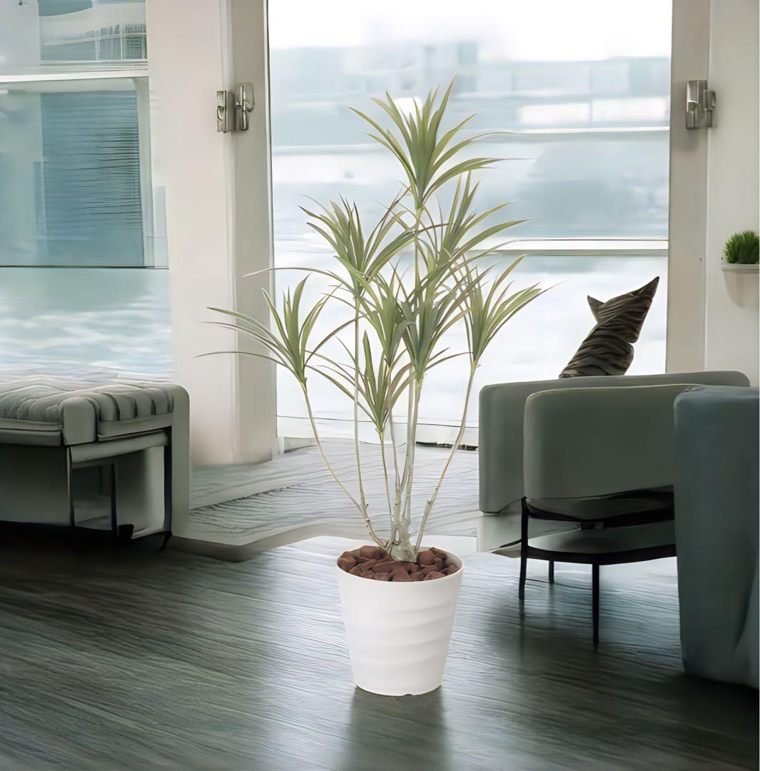 光触媒　人工観葉植物　ウォールグリーン　フェイクグリーン　ドラセナ1.4