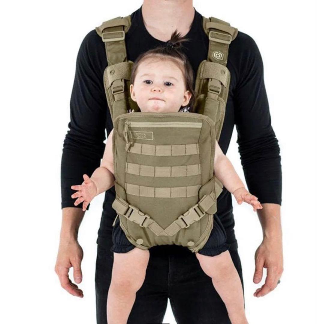 【新品級】Mission Critical ミリタリー パパ用 抱っこ紐