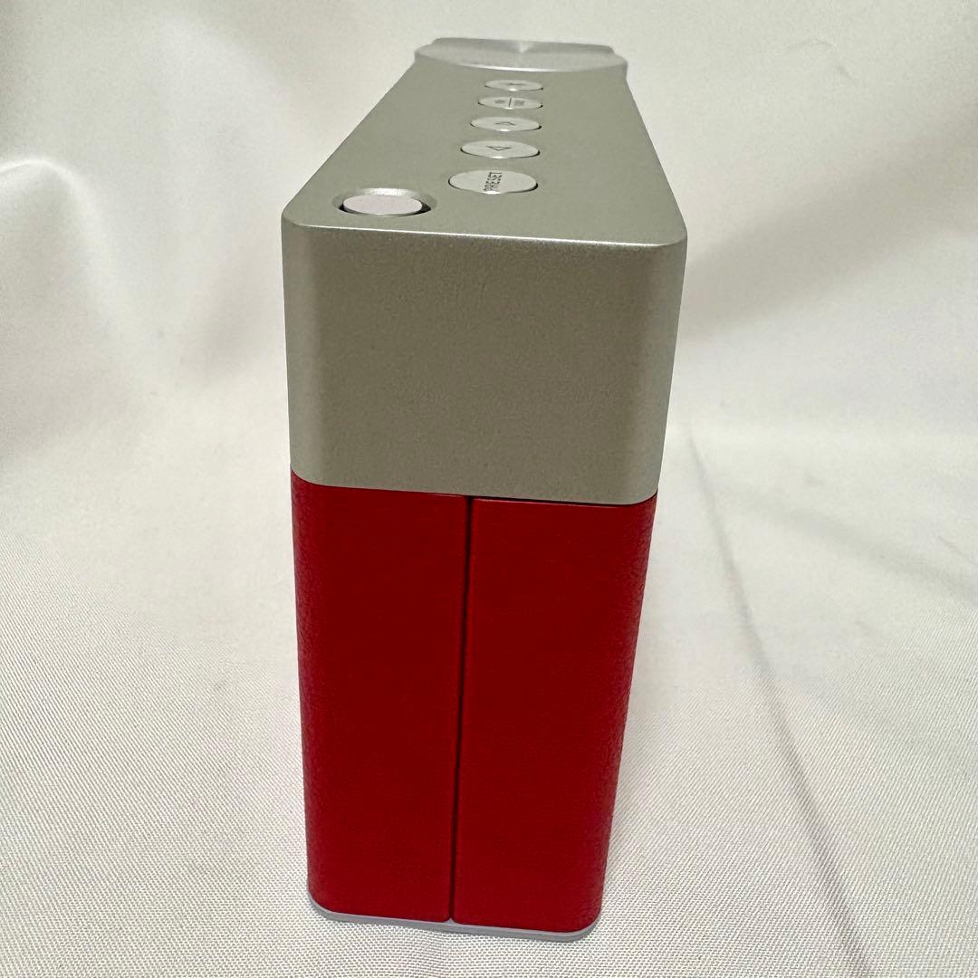 美品 GENEVA Touring S+ レッド Bluetooth スピーカー