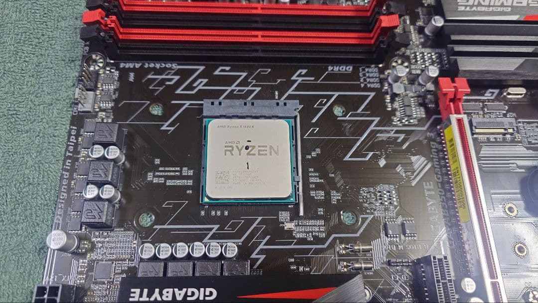 AMD Ryzen5 1600X SanMax DDR4メモリセット