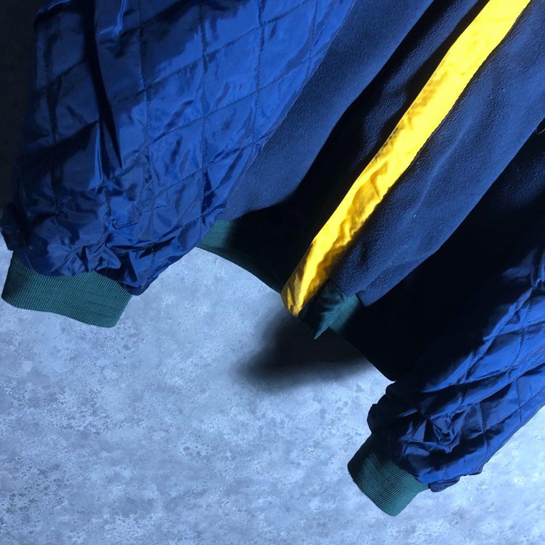   ナイロンジャケット リバーシブル 90s 刺繍