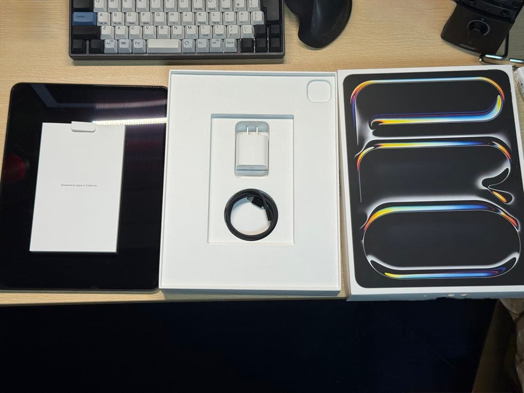 Apple M4 iPad Pro 13インチ 512GB バッテリー100%