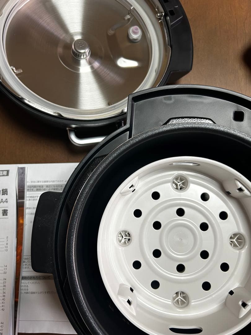 アイリスオーヤマ 電気鍋 グリル鍋 圧力鍋PMPC-MA4-B 4l