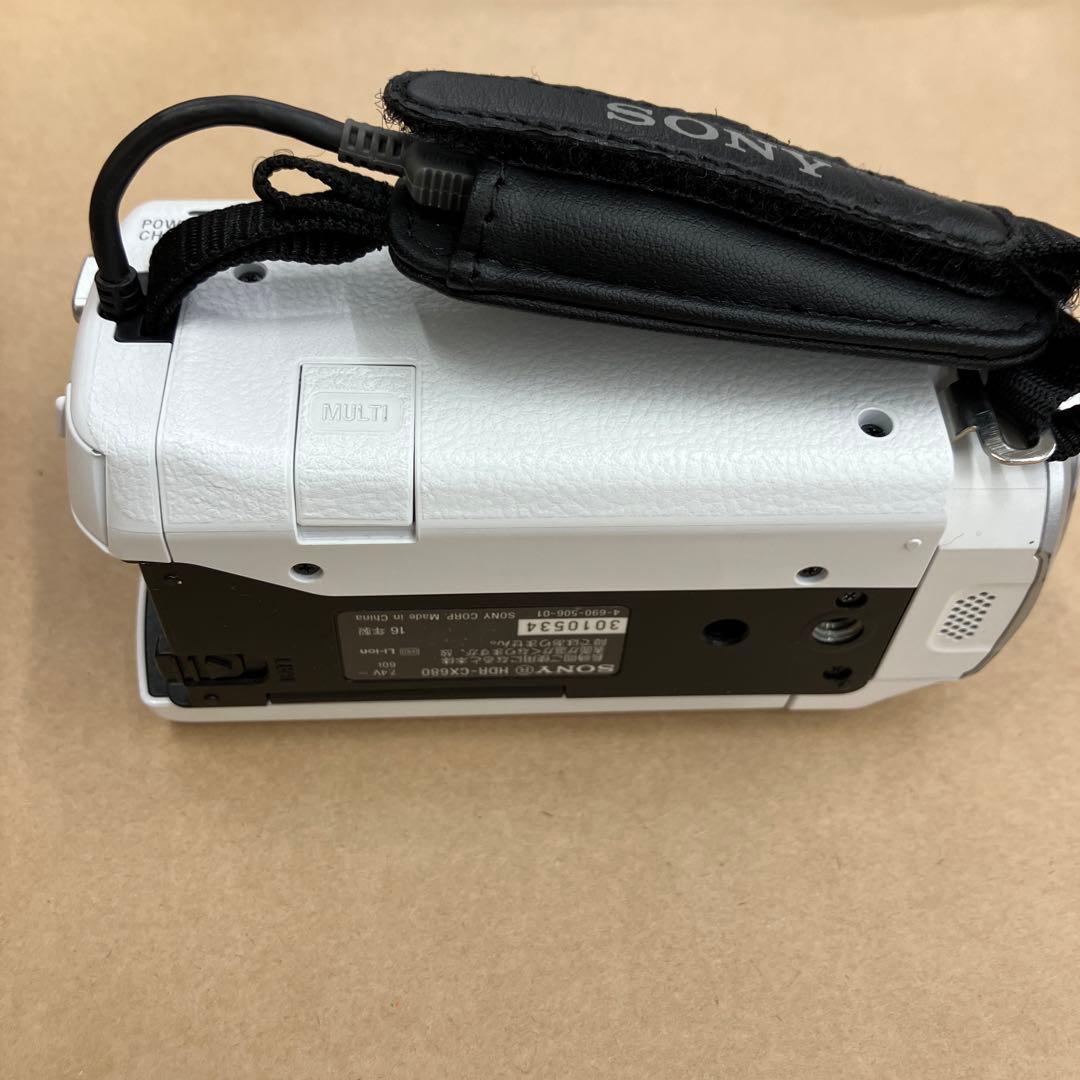 SONY デジタルHDビデオカメラレコーダー HDR-CX680/W