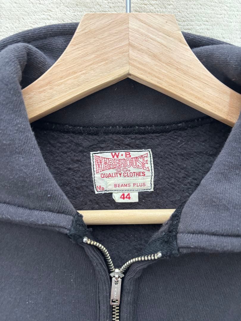 WAREHOUSE ✖️BEAMS PLUS /ハーフジップスウェット