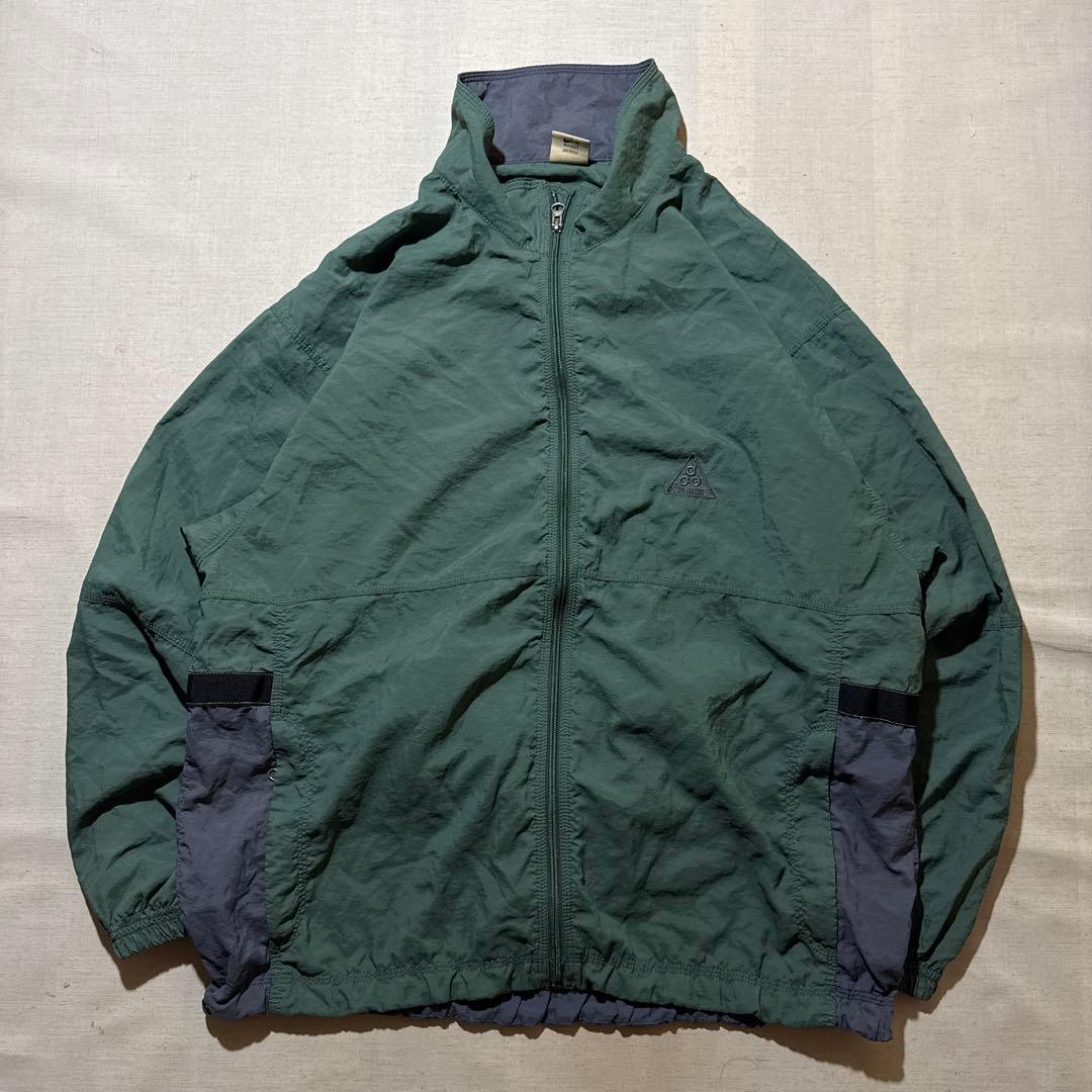 00s NIKE ACG ジップアップ ナイロンジャケット テック Y2K XL