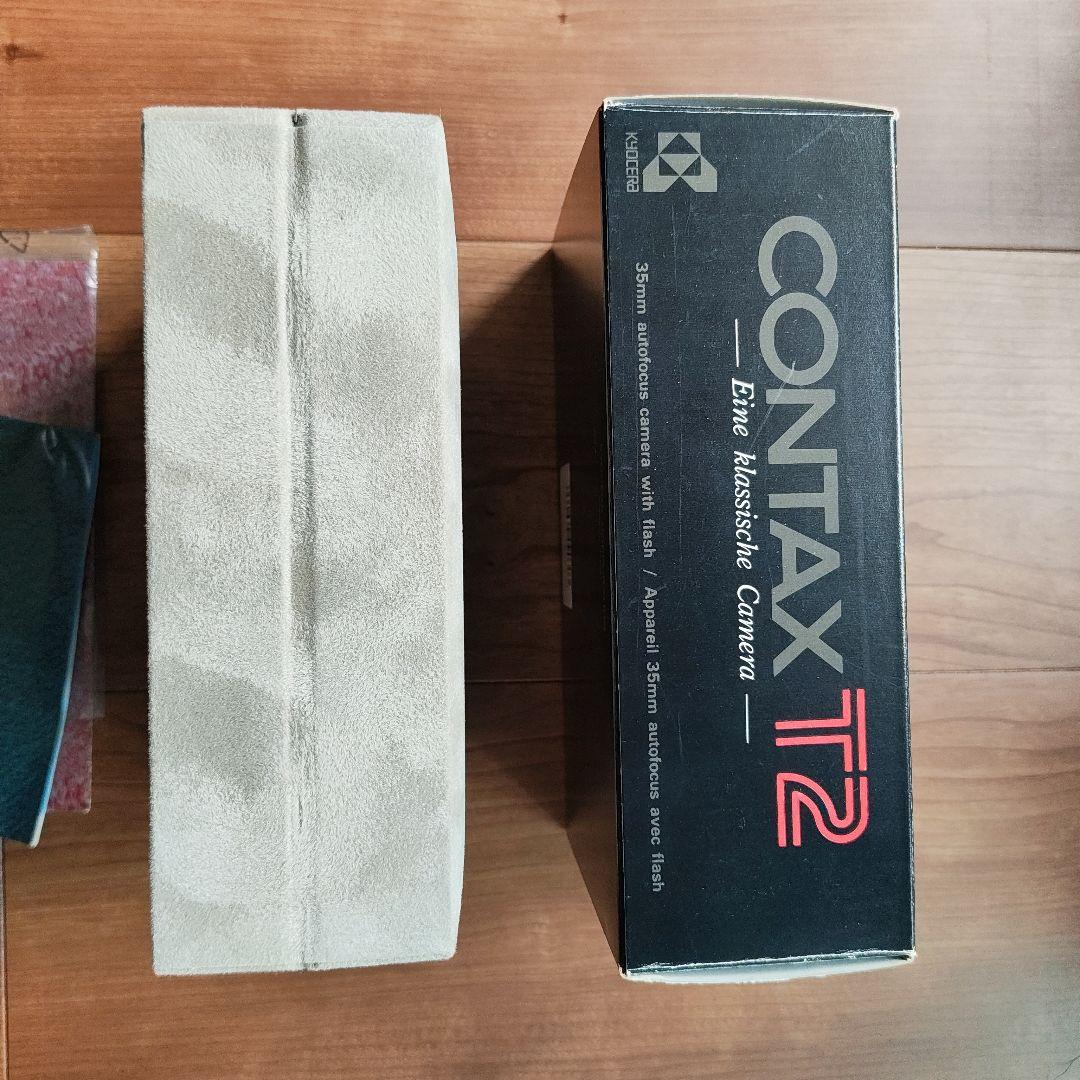 CONTAX T2 箱のみ　マニュアル　本体なし　コンタックス