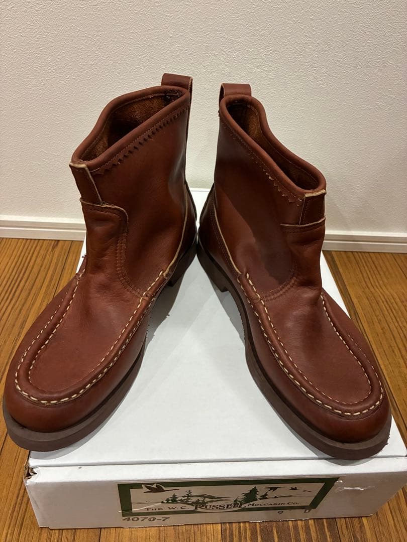 RUSSELL MOCCASIN ラッセルモカシン ノックアバウト 試着のみ