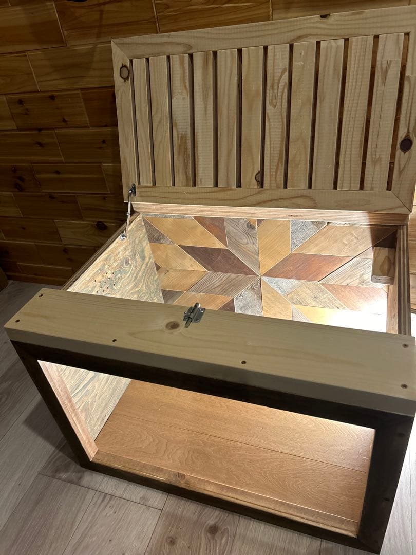 古材　木製爬虫類ケージ　送料込み　うさぎ　ハムスター