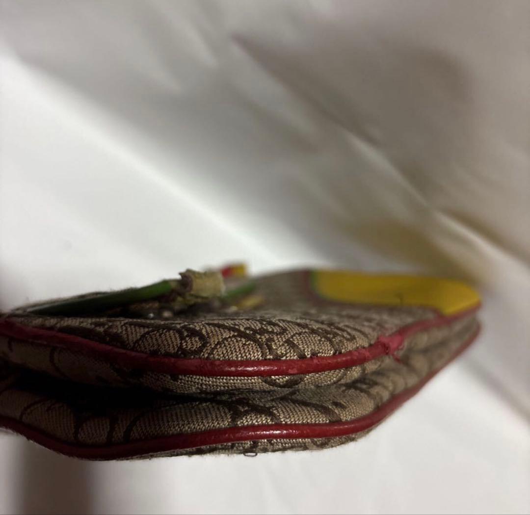 要修理Christian Diorダブルサドルバッグ　ラスタ　ジャンク