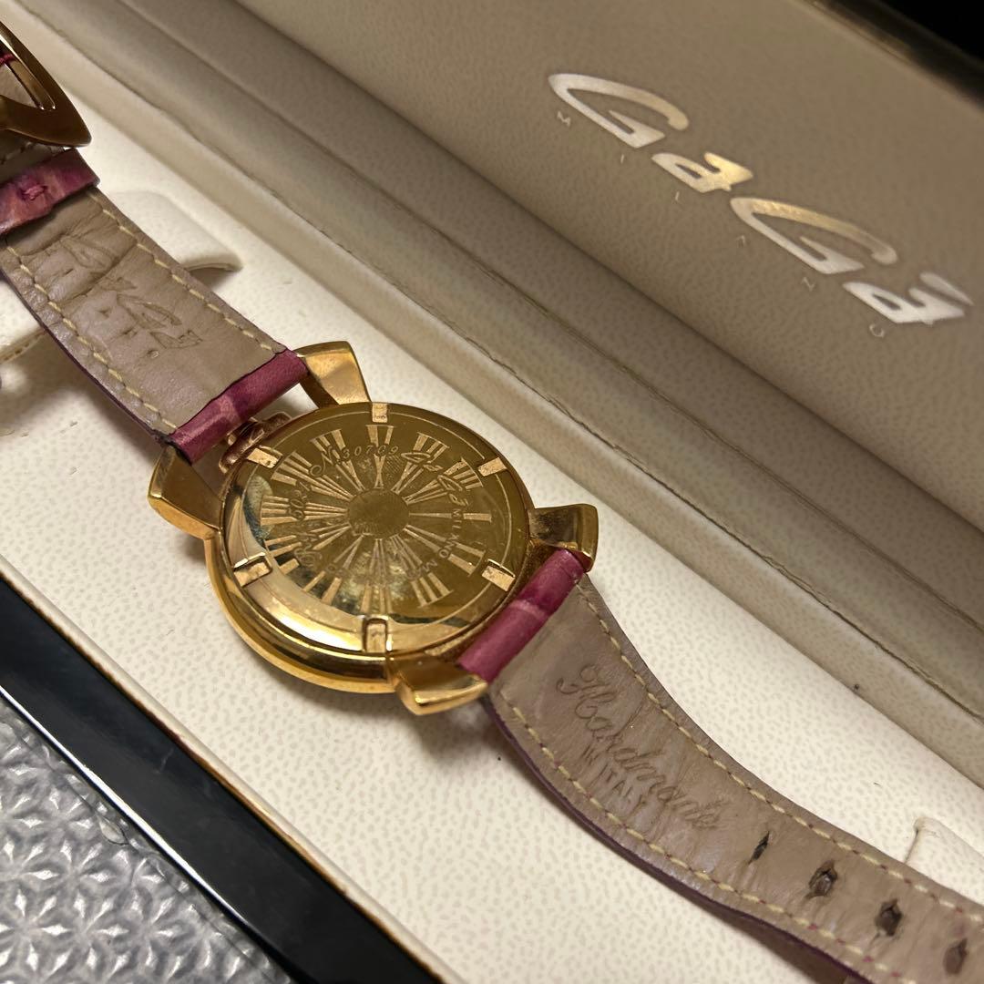 GaGa Milano アナログ時計 ピンク/ゴールド