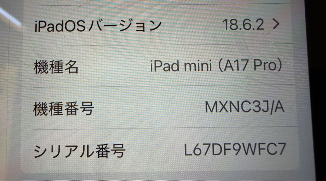 iPad mini(7世代)Wi-Fi256GBとApplepencil Pro