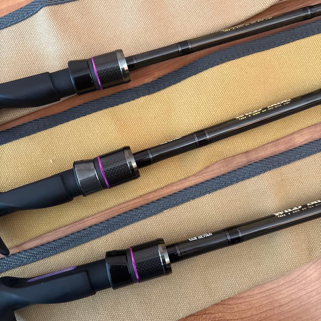 レジットデザインワイルドサイド3本ショートレングスコンセプト63L+、M、MH