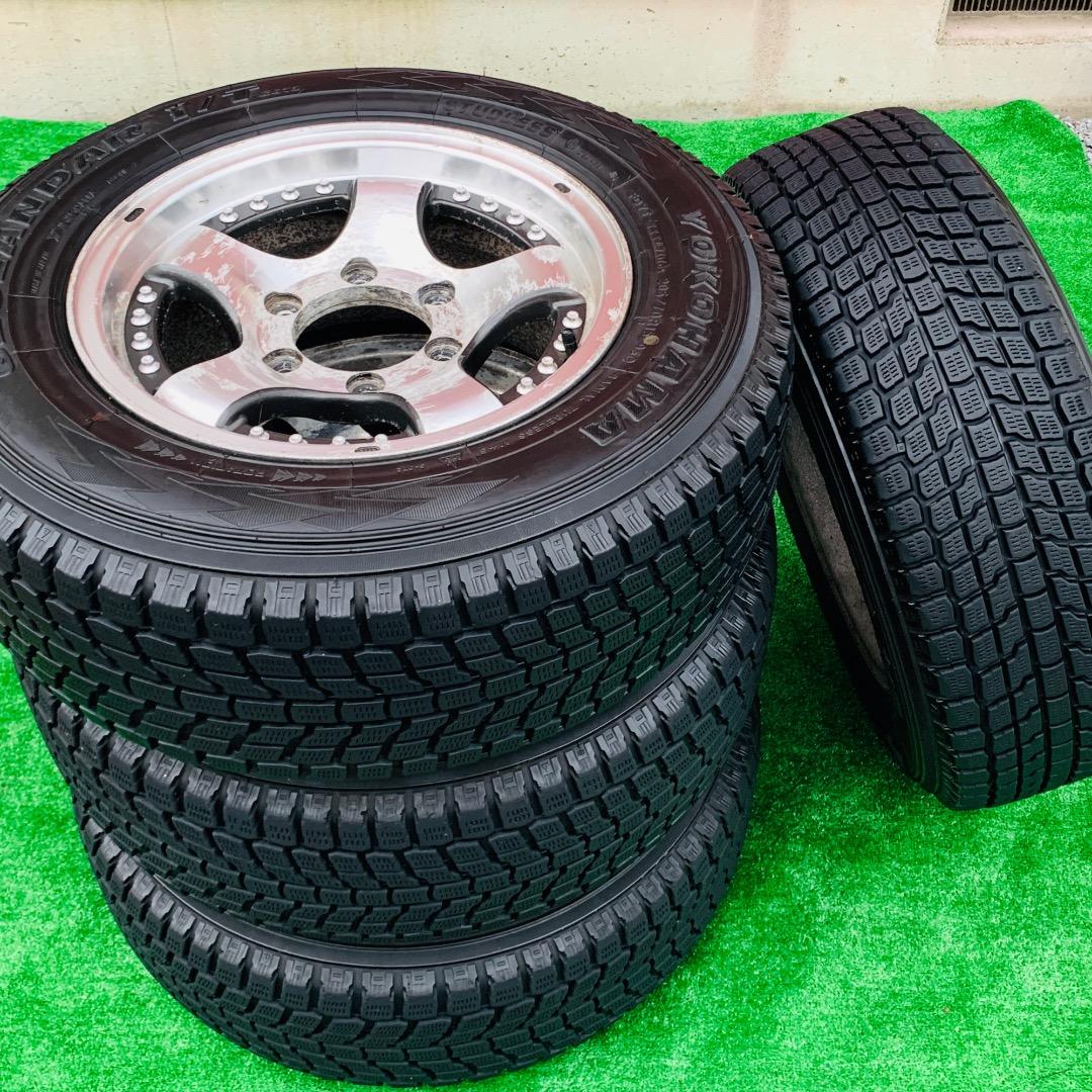 中古品 アルミ ホイール◆15インチ◆205/70R15◆06年 スタッドレス