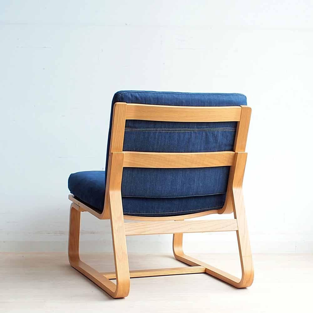 無印良品/MUJI ソファチェア デニム B ZR24191