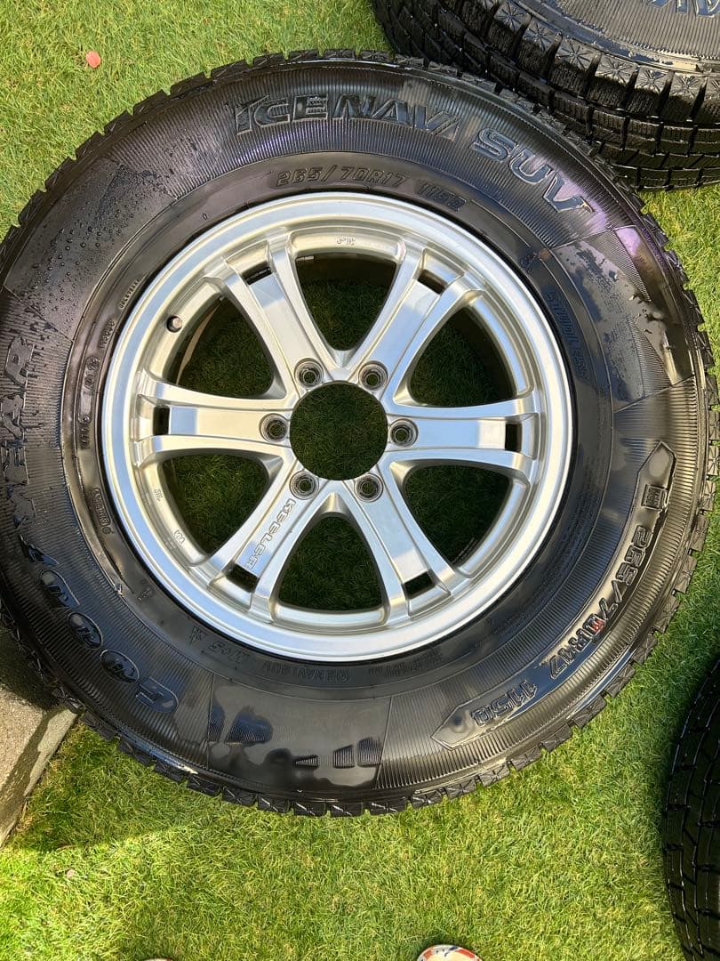 265/70R17　KEELER　スタッドレス　アイスナビSUV　サーフ　プラド