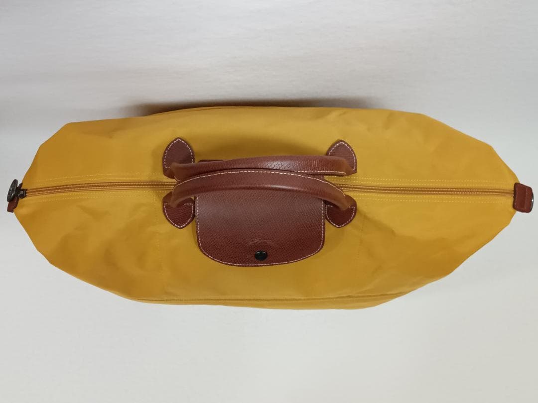 未使用　LONGCHAMP　２WAY拡張式　ボストンバッグ　トラベルバッグ