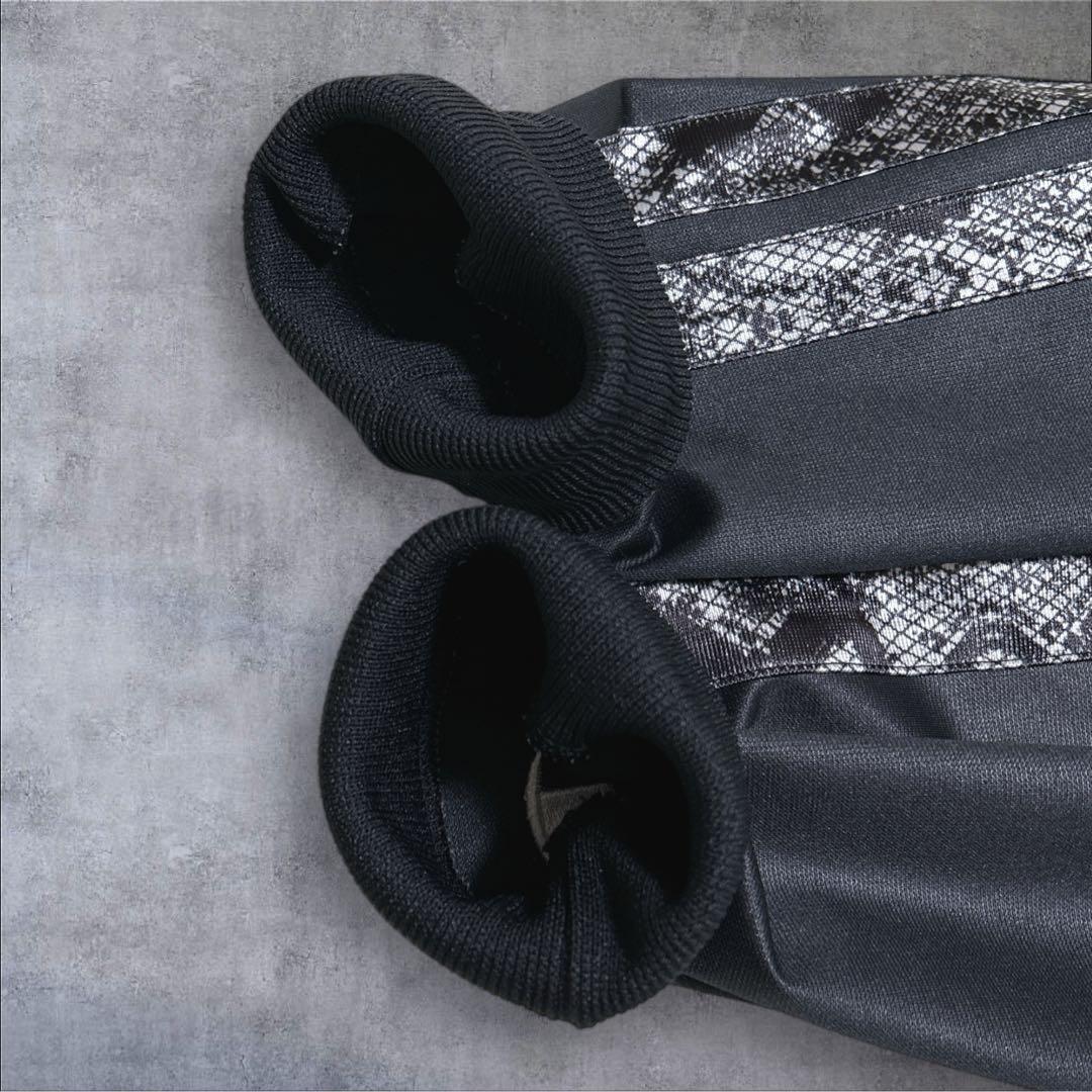 希少✨チャンピオン ジャージ セットアップ 魔裟斗モデル パイソン柄　黒　L