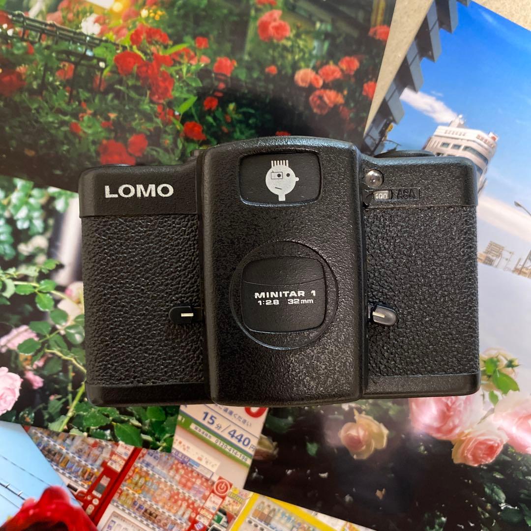 ロモ LOMO LC-A フィルムカメラ フラッシュ付 【動作確認済】 lomo