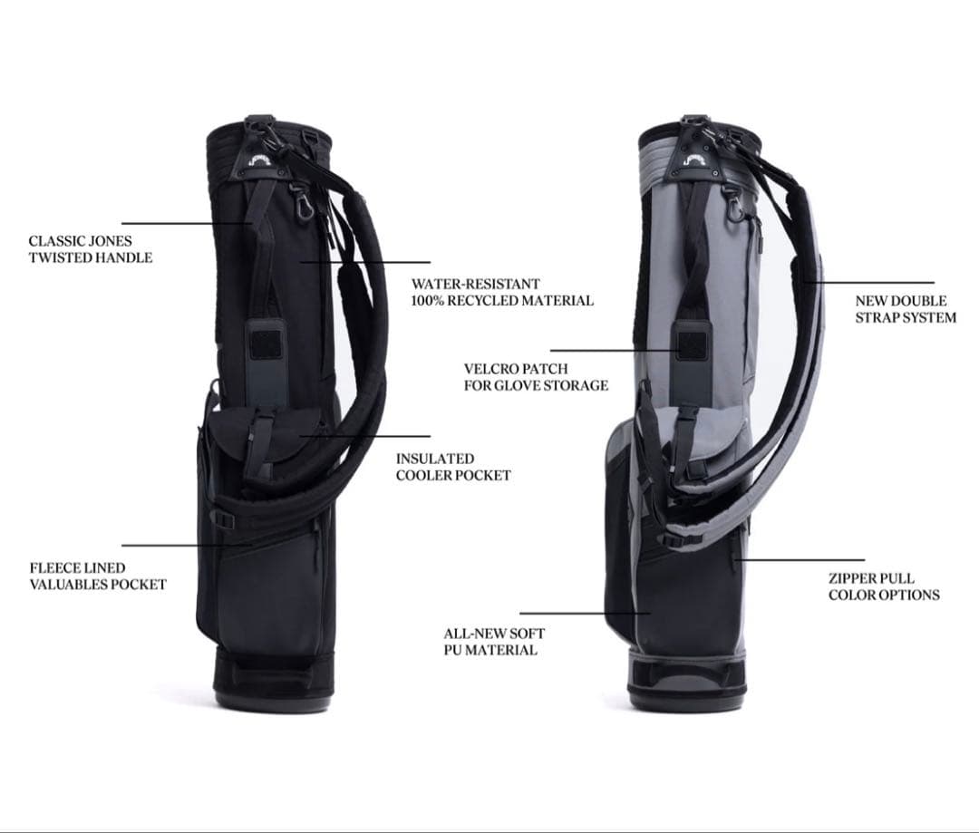 JONES キャディバッグ JONES Rover Carry Bag