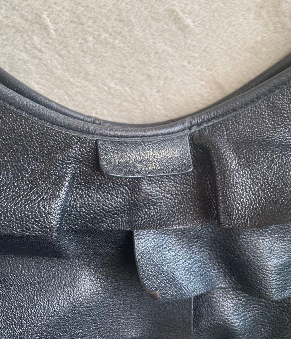 Yves Saint Laurent イヴサンローラン フリルショルダーバッグ