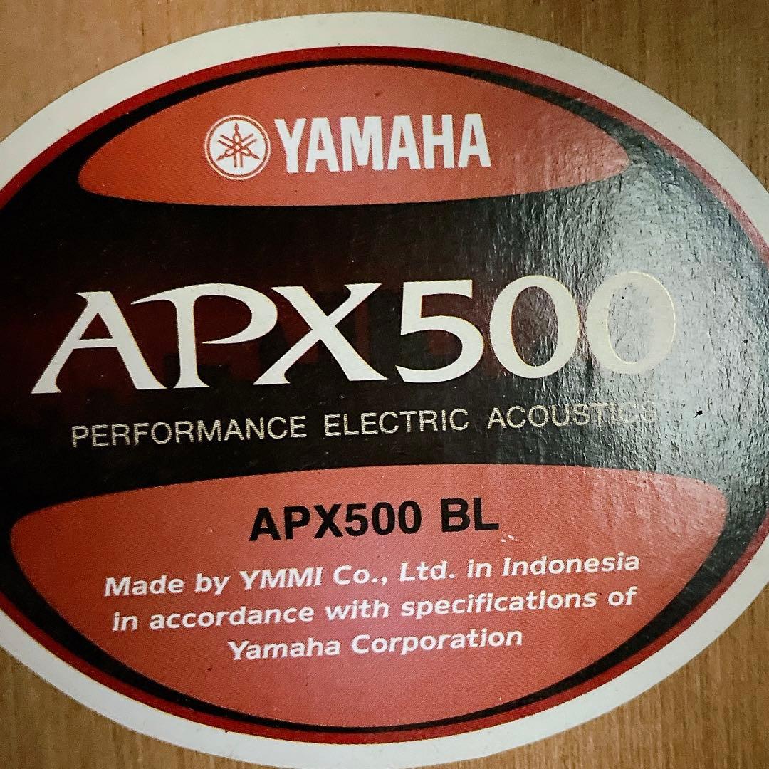 YAMAHA APX500 ヤマハ アコースティックギター エレアコ ブラック