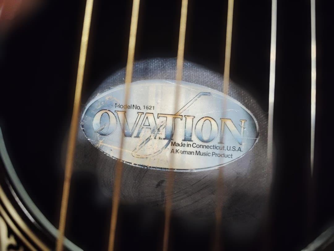 ★Vintage 1981Ovation 1621-4★純正ハードケース付き★