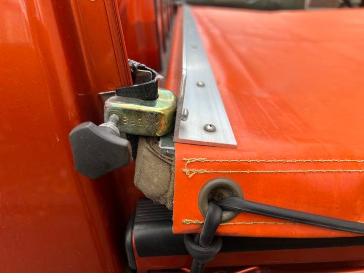 軽トラックジャンボ用、特注荷台シート