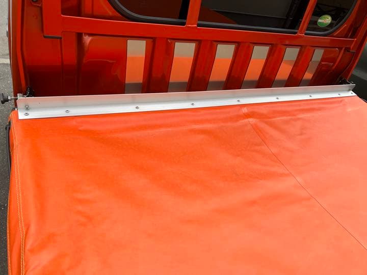 軽トラックジャンボ用、特注荷台シート