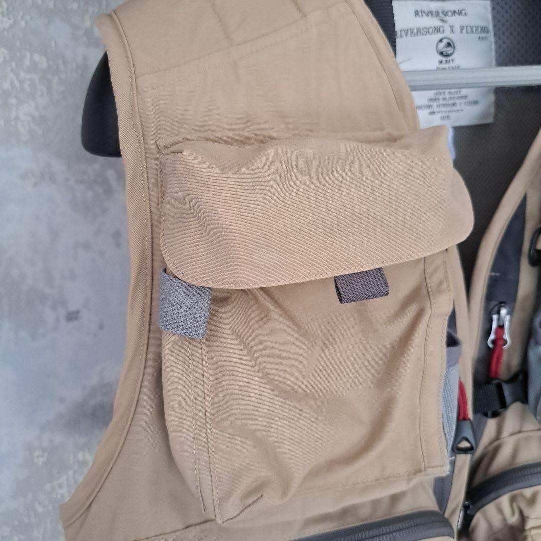 フィクスエンド　フライベスト　　 藤成史氏監修モデル　Mサイズ　タンカラー