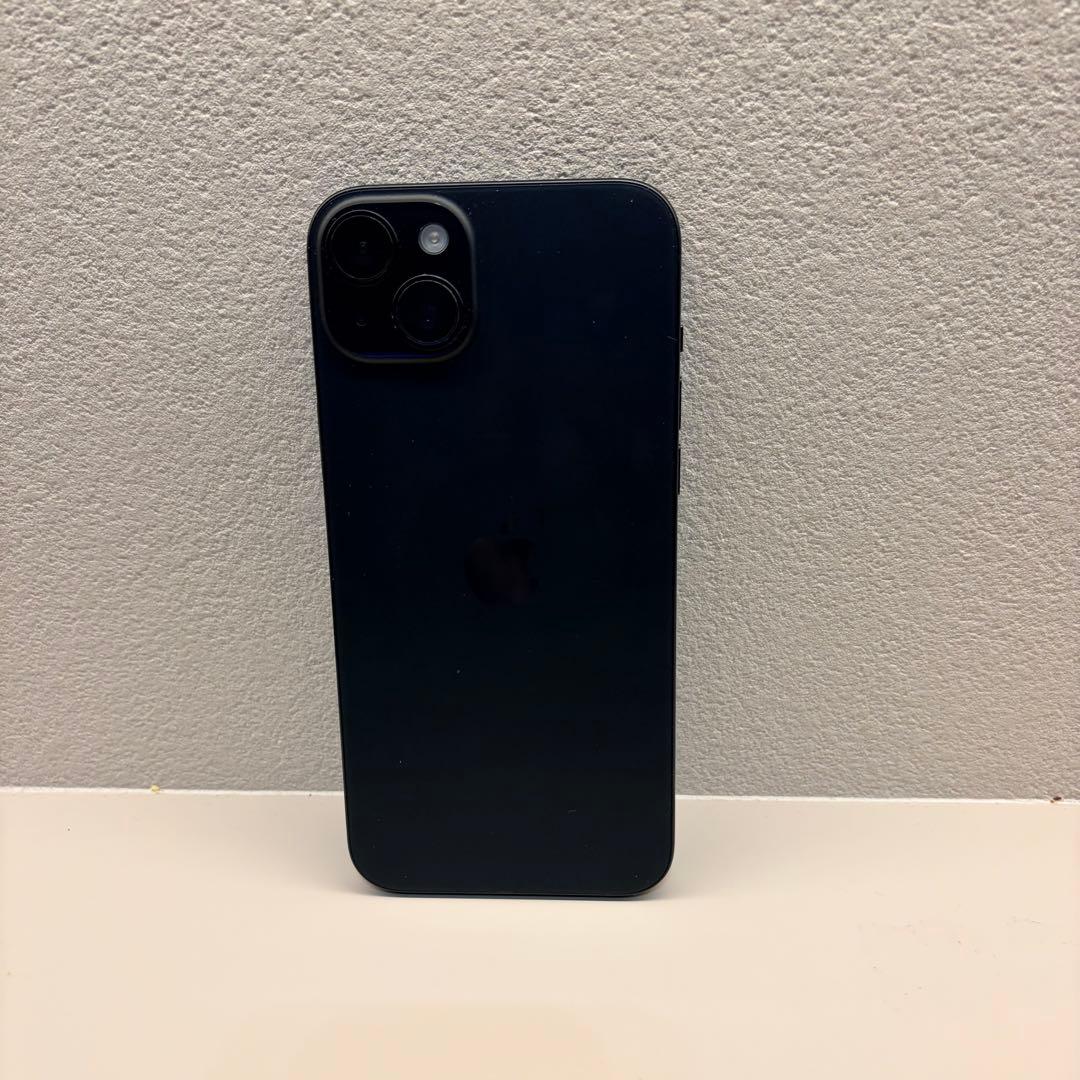 iPhone 15Plus 128GB ブラック TORRASケース付き