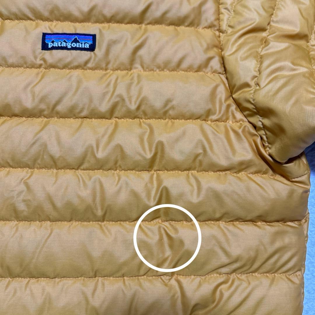 Patagoniaパタゴニア　ダウンセーター　ダウンジャケット　L イエロー
