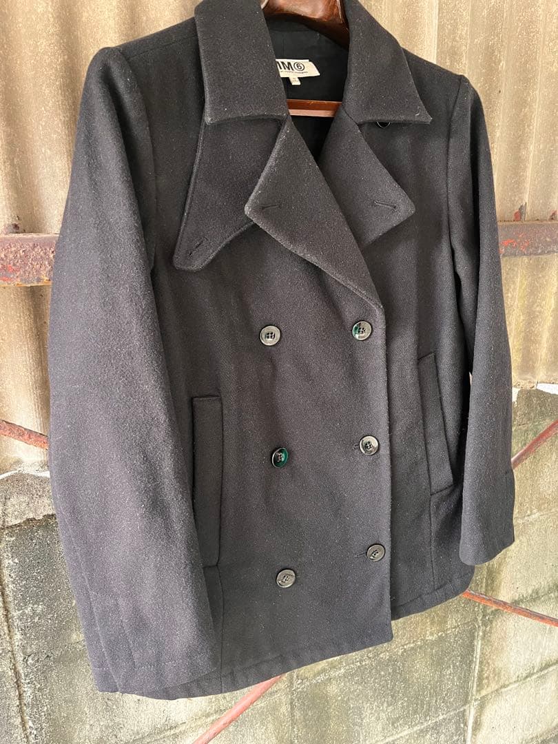 最終セールMM6martinメゾンマルタンマルジェラ ピーコート38サイズM