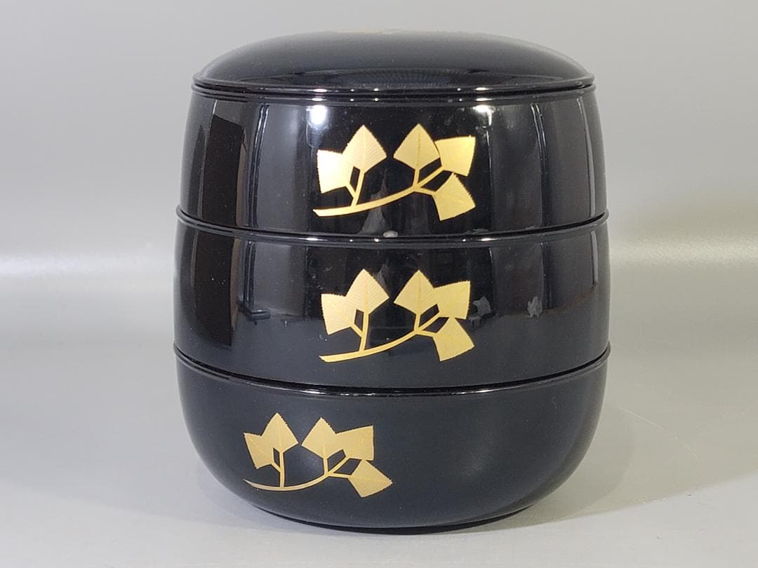 梅蒔絵 丸重 共箱 DT790