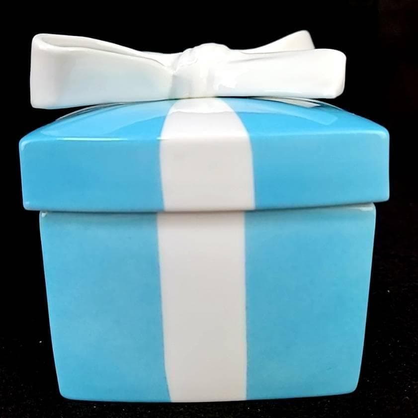 ●未使用級♪ティファニー　ブルーボックス　小物入れ　Lサイズ　ブルーリボン 7